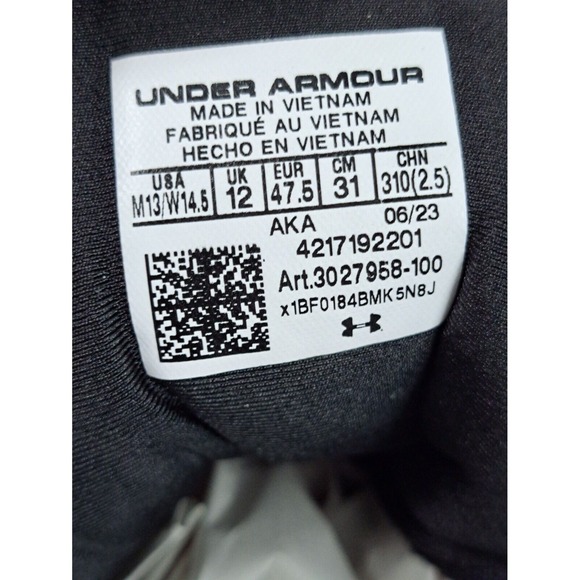 Under Armour Project Rock BSR 3 'UFC 23 Charged Cushioning Mesh - Men's 13 - Picture 12 of 16